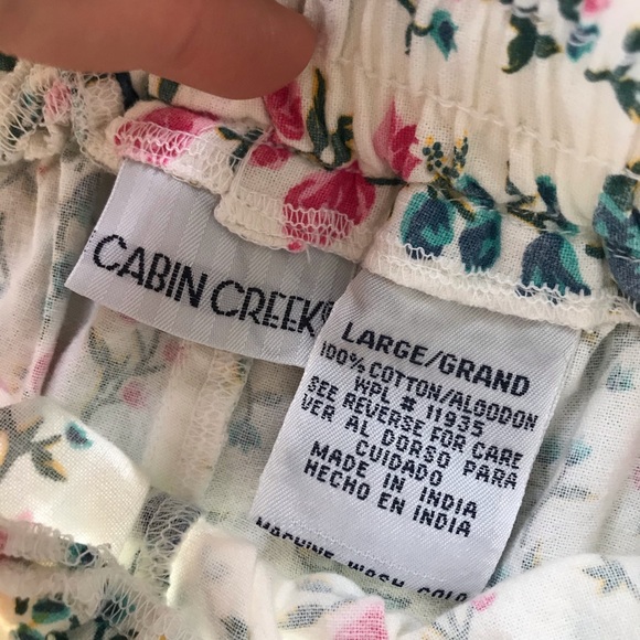 Vintage high waisted floral shorts - Picture 5 of 6